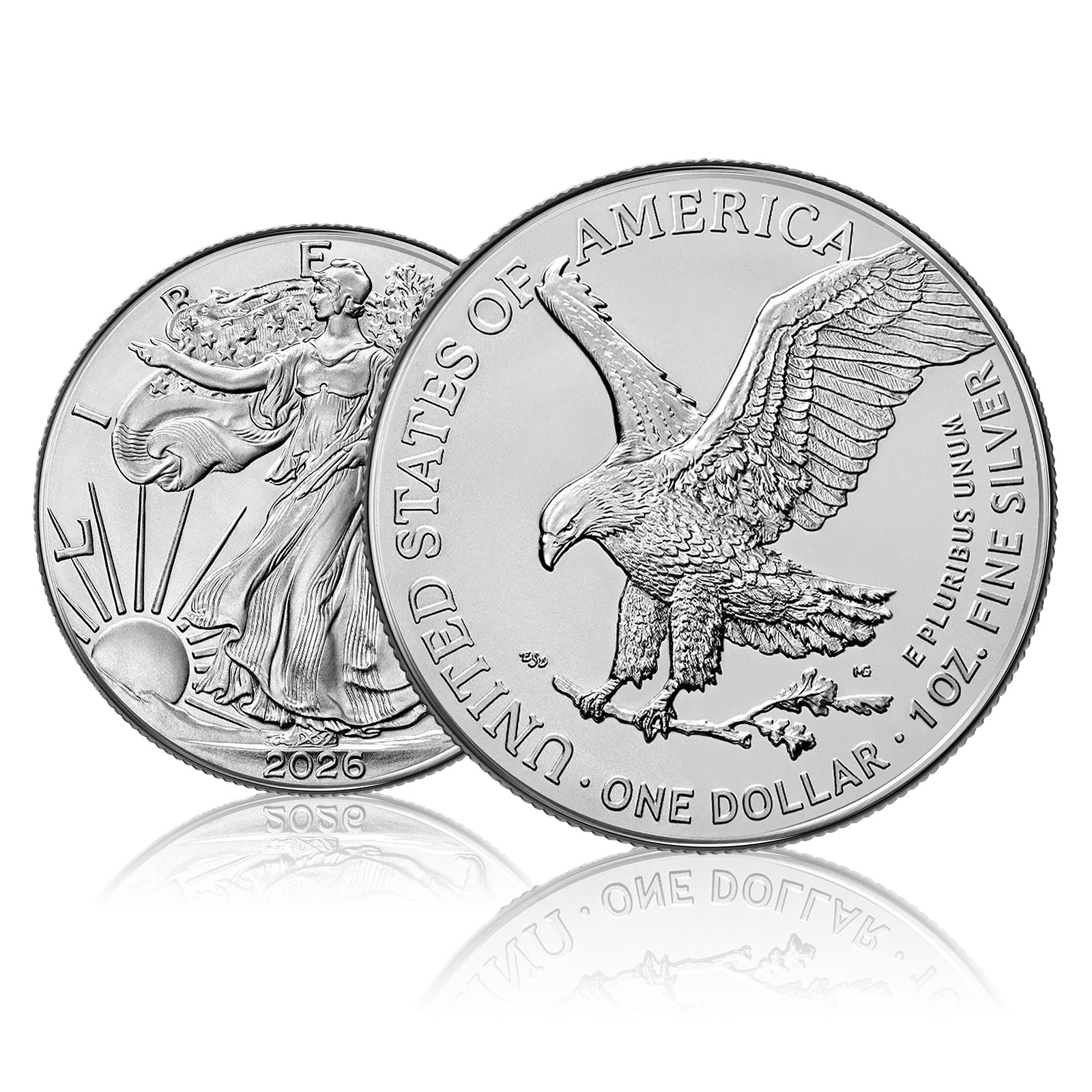 NEW 2026 American Eagle One Ounce Silver Uncirculated Coin